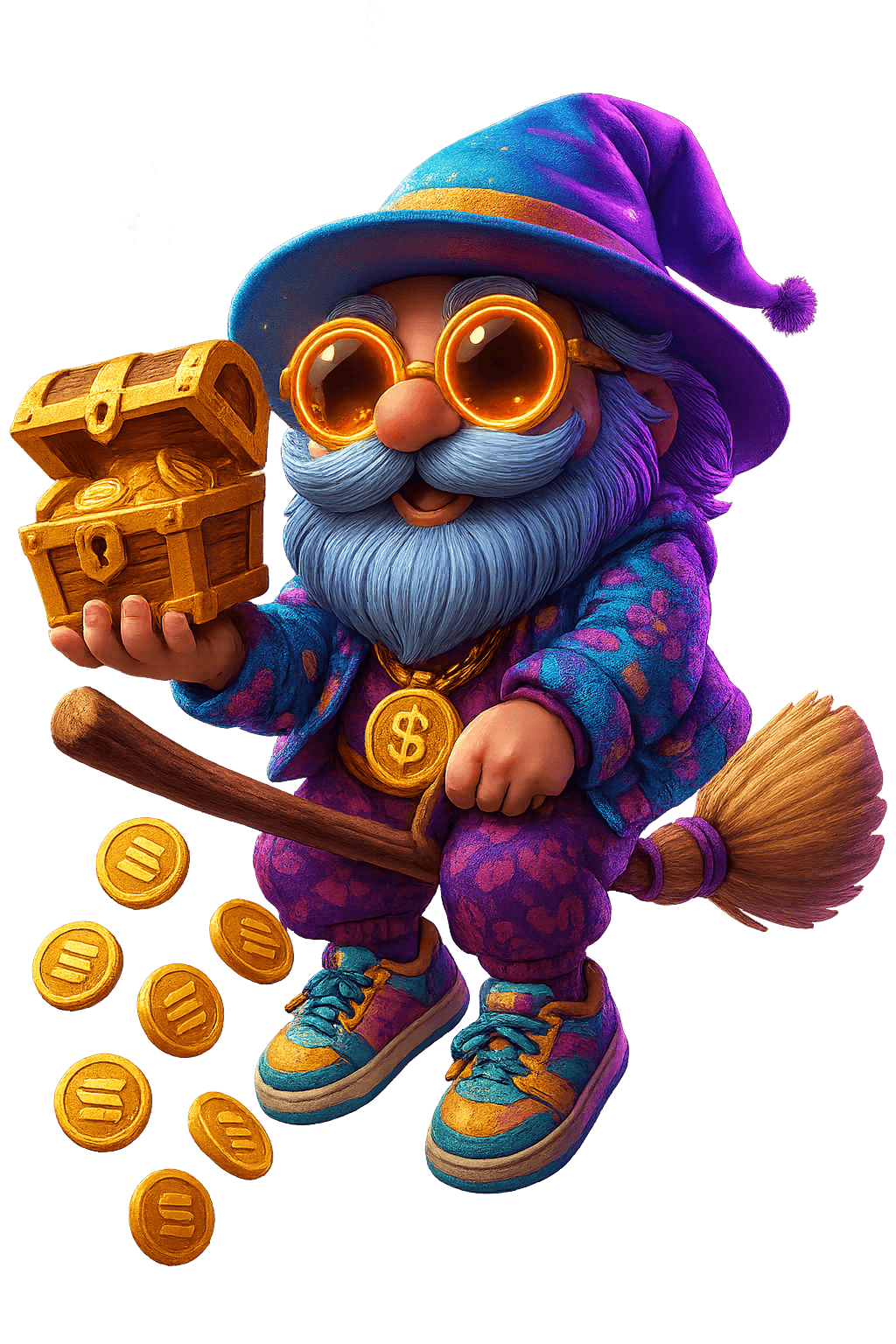 SkillStacker Wizard Mascot